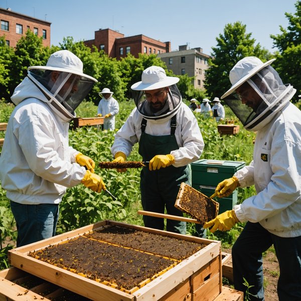 Quelles initiatives pour promouvoir la pratique de l'apiculture urbaine ?