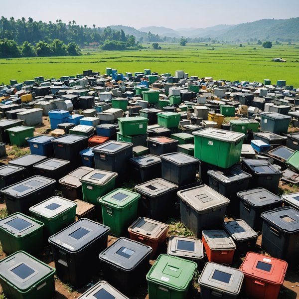 Comment promouvoir les pratiques de recyclage des déchets électroniques dans les zones rurales ?