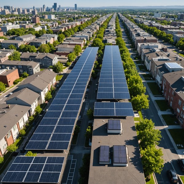 Comment les villes peuvent-elles promouvoir l'utilisation de l'énergie solaire chez les particuliers ?