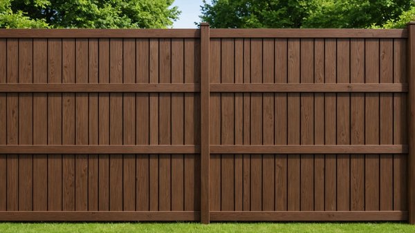 Lames de clôture en composite : installation facile et durable